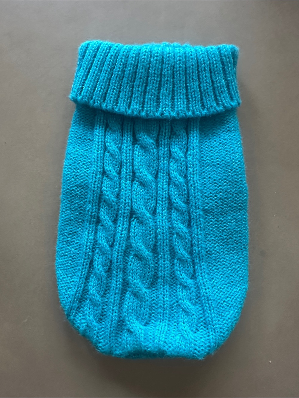 Turquoise Dog Sweater